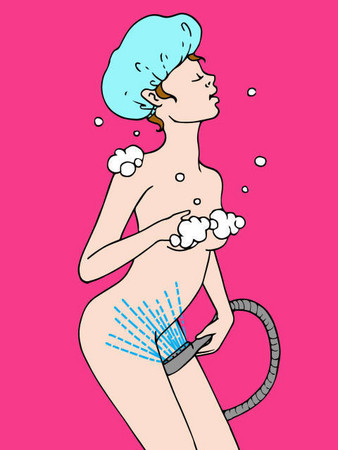 淋浴也高潮