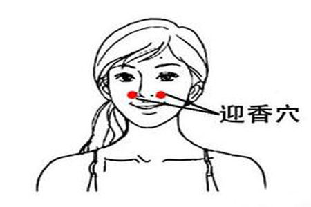 中医教你六个穴位按摩有效治疗鼻炎病
